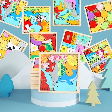 BIG SIZE 3D WOODEN PUZZLES GAMES